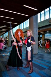 Merida and Ryoko Okami Fanime 2014